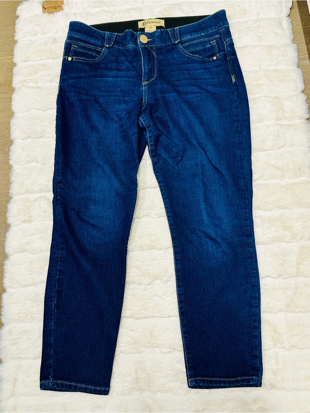 Democracy Women's Dark Indigo Skinny Jeans